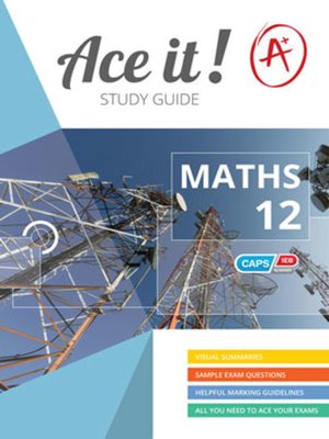 cover image of Ace It! Mathematics Grade 12